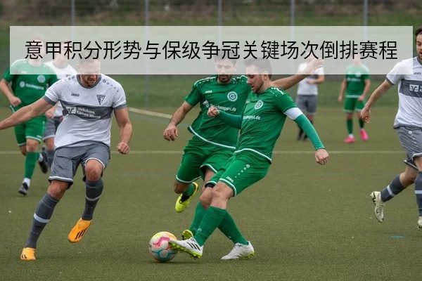 意甲积分形势与保级争冠关键场次倒排赛程